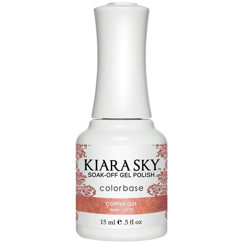Gel Polish - G470 Copper Out Diamond Nail Supplies