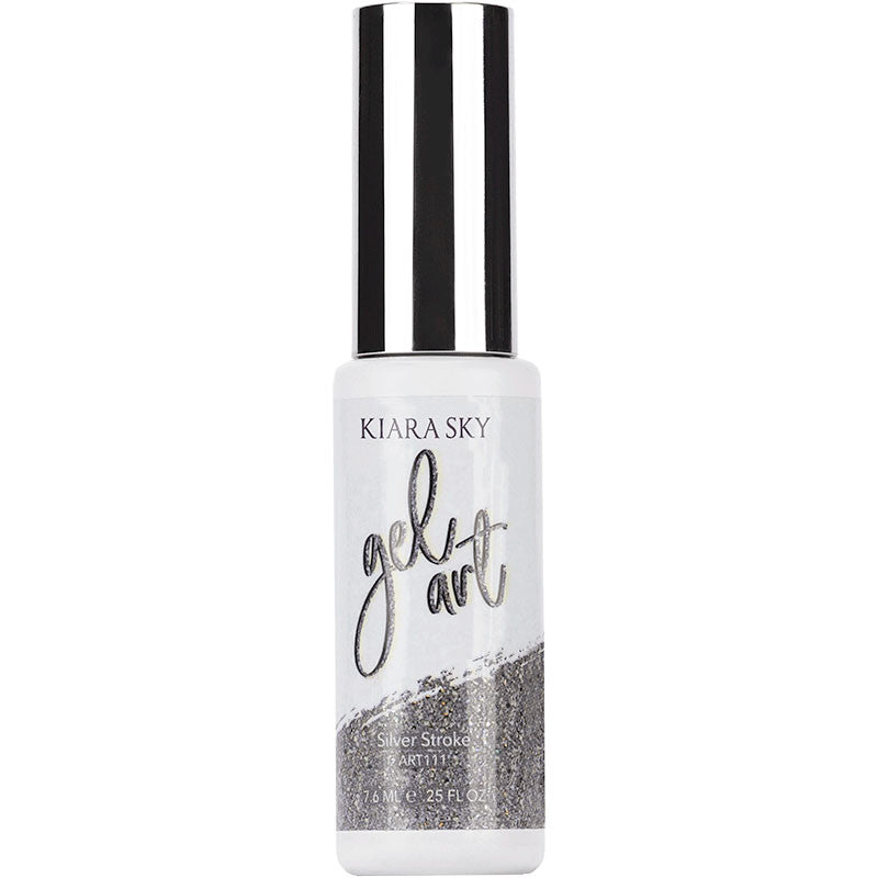 Gel Art - ART111 Silver Stroke Diamond Nail Supplies