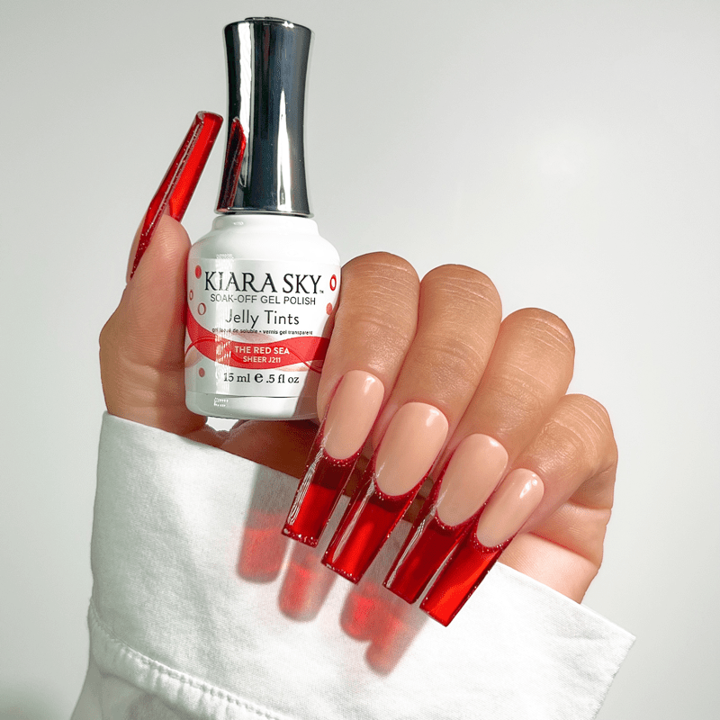 Jelly Tints - J211 The Red Sea Diamond Nail Supplies
