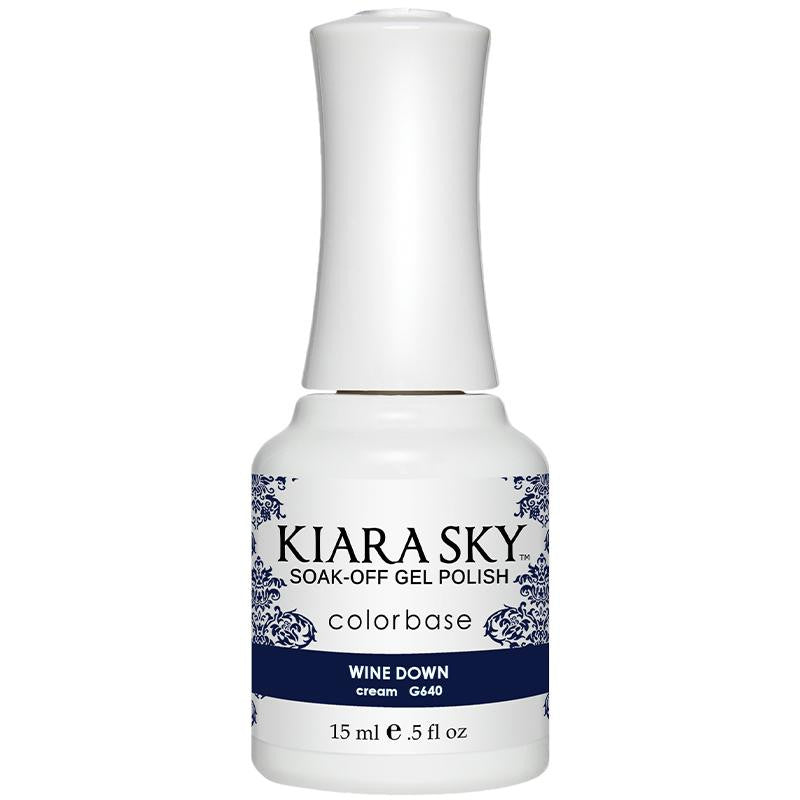Gel Polish - G640 Wine Down Diamond Nail Supplies