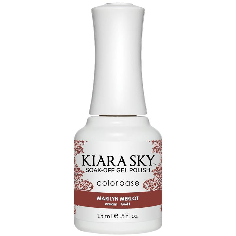 Gel Polish - G641 Marilyn Merlot Diamond Nail Supplies