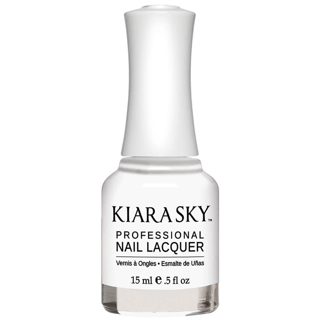 Nail Lacquer - N623 Milky White Diamond Nail Supplies