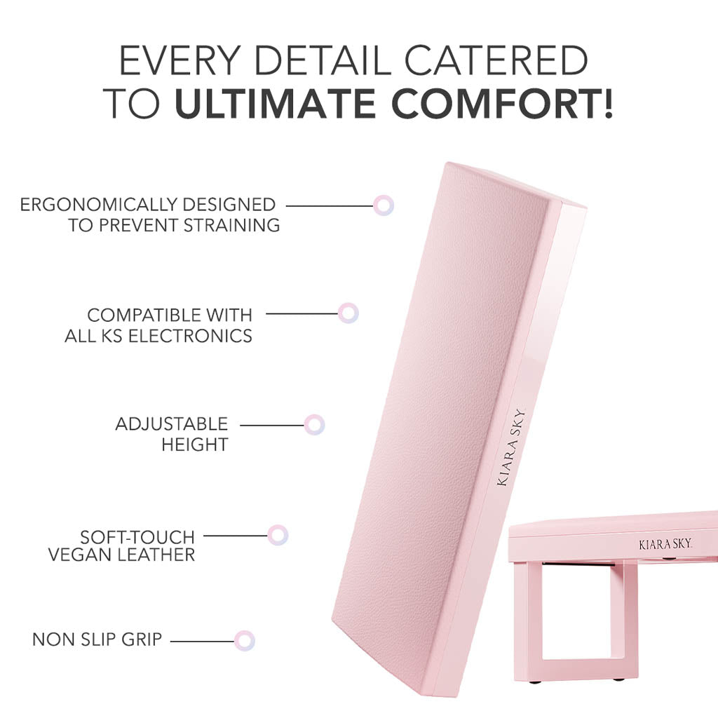 Nail Arm Rest - White
