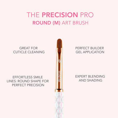 Nail Art Brush - M Round