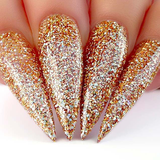 Nail Lacquer - N433 Strike Gold Diamond Nail Supplies