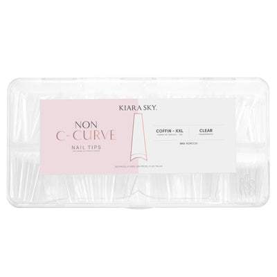 Non C-Curve Tip - NONCC01 XXL Coffin Clear 500pc