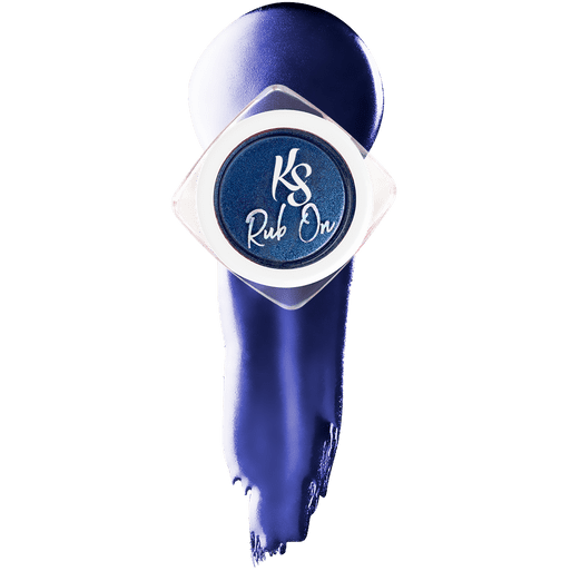 Rub On Chrome - RC07 Blue-Tallica Diamond Nail Supplies