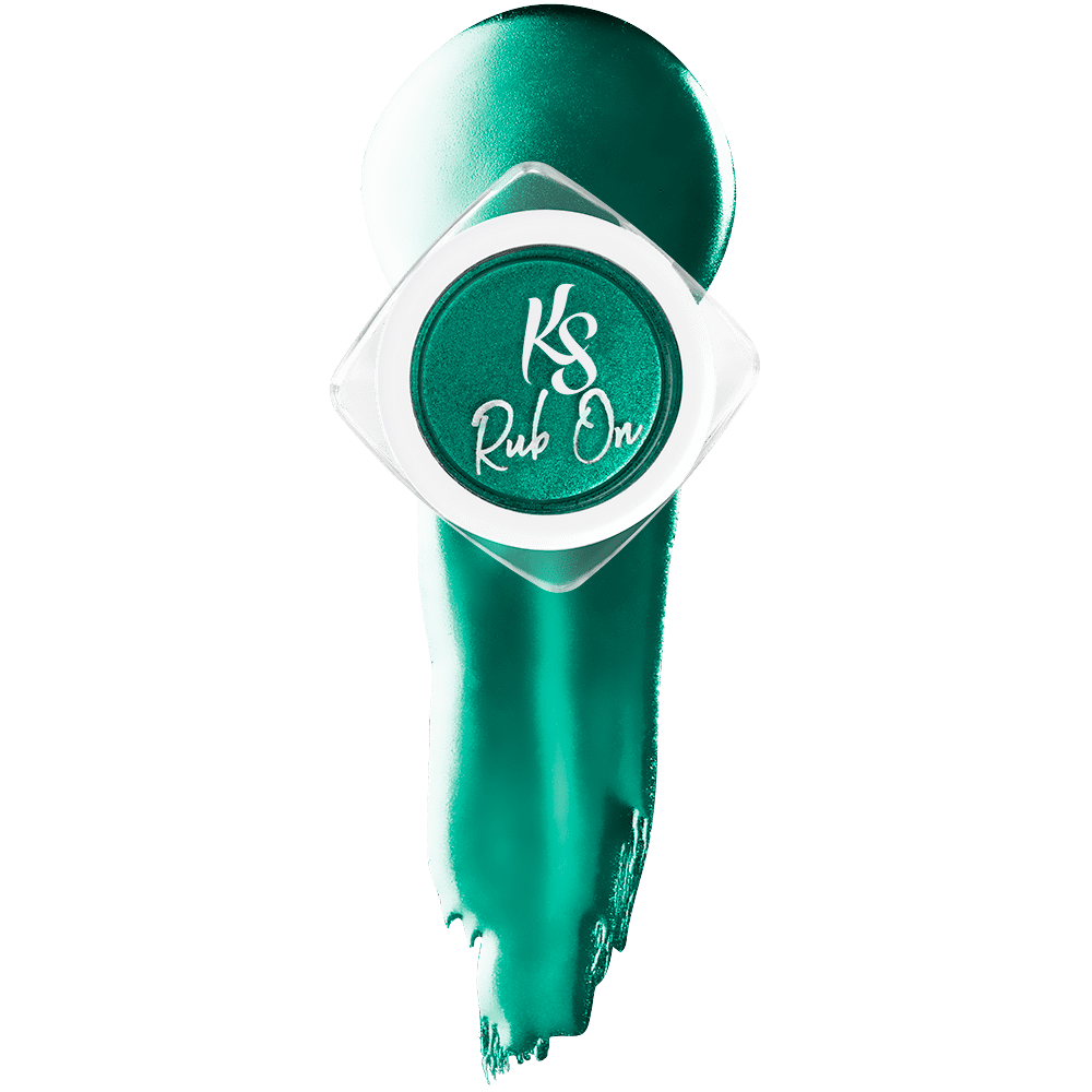 Rub On Chrome - RC08 Poison Ivy Diamond Nail Supplies