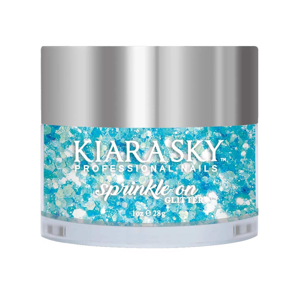 Sprinkle On - SP227 I See Blue Diamond Nail Supplies