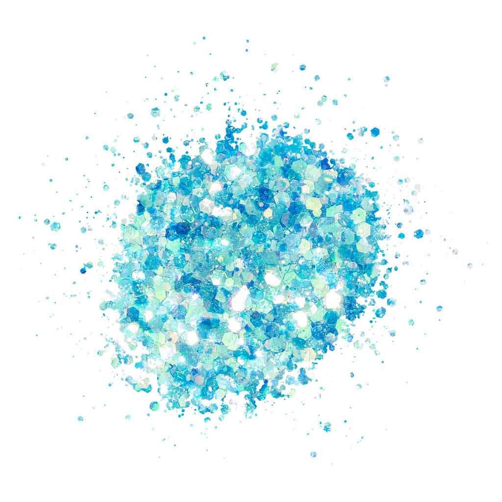 Sprinkle On - SP227 I See Blue Diamond Nail Supplies