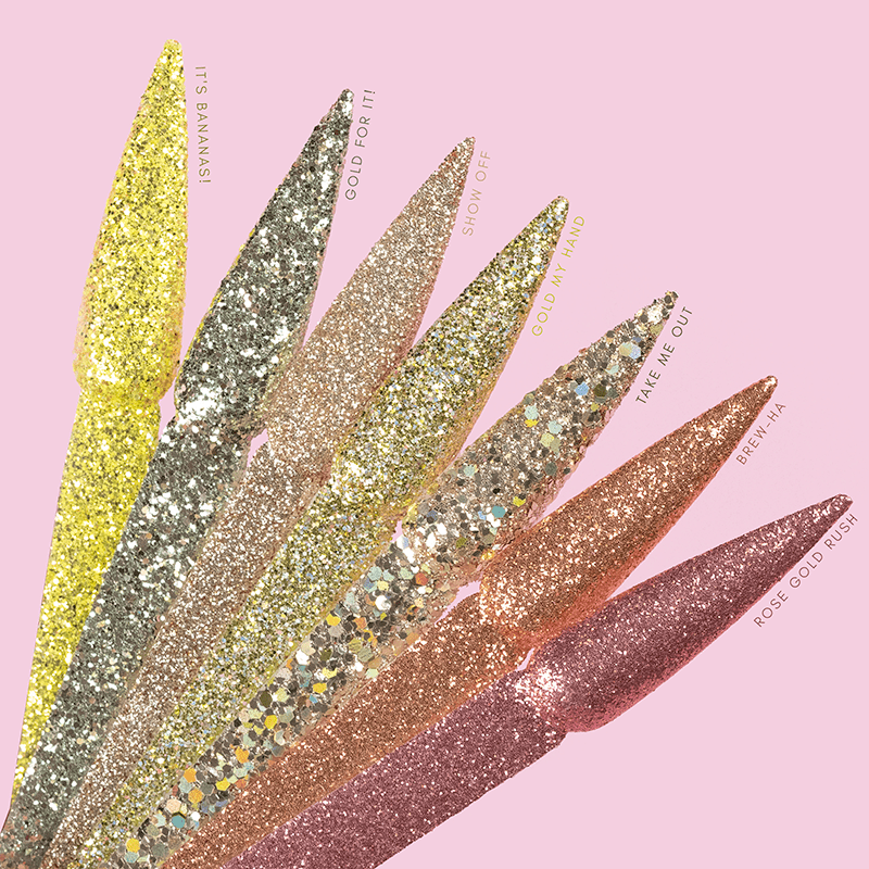 Sprinkle On - SP281 It's Bananas! Diamond Nail Supplies