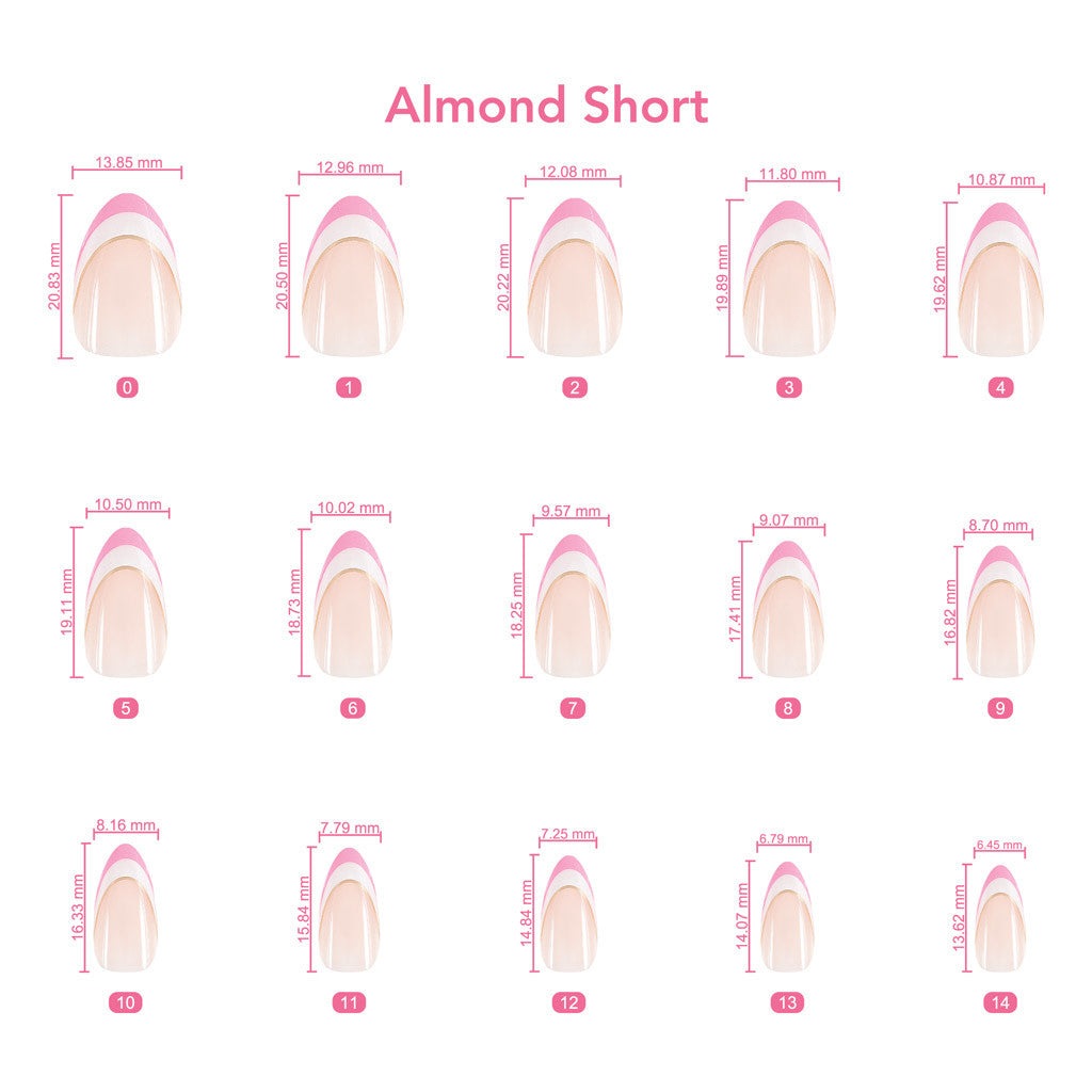 xPress Pro Press-On Nail Tips - XPAS06 Limoncello Diamond Nail Supplies