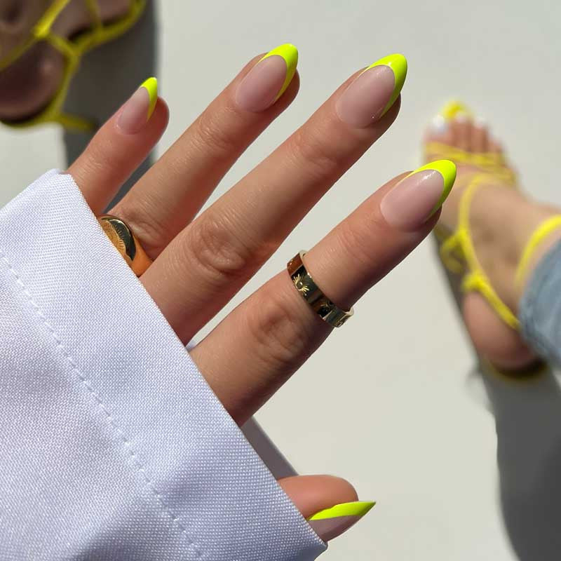 xPress Pro Press-On Nail Tips - XPAS06 Limoncello Diamond Nail Supplies