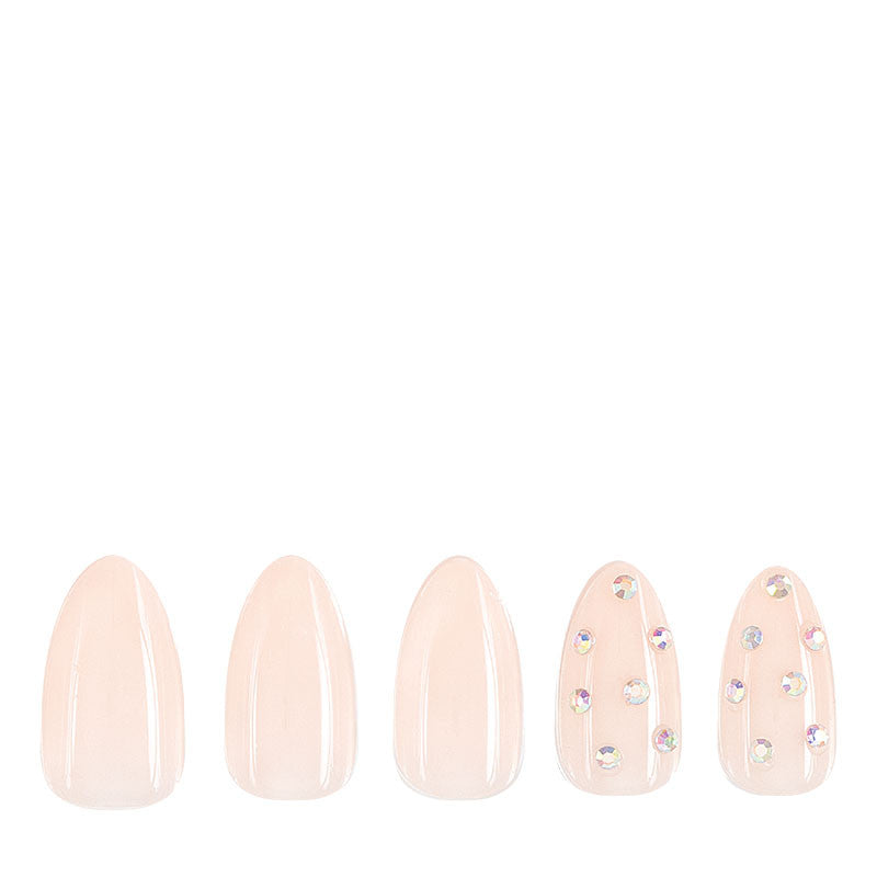 xPress Pro Press-On Nail Tips - XPAS07 Subtle Hint Diamond Nail Supplies