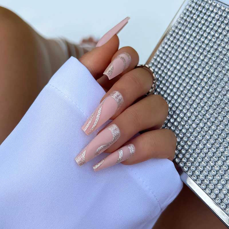 xPress Pro Press-On Nail Tips - XPCL01 Steal the Show Diamond Nail Supplies