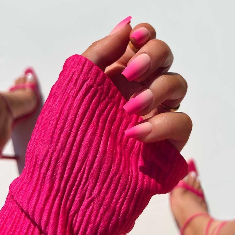 xPress Pro Press-On Nail Tips - XPCS01 Pink Skies Diamond Nail Supplies