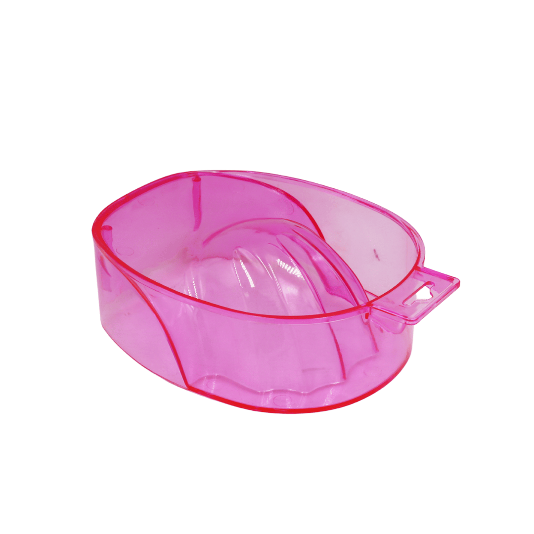 Manicure Bowl Clear Rose