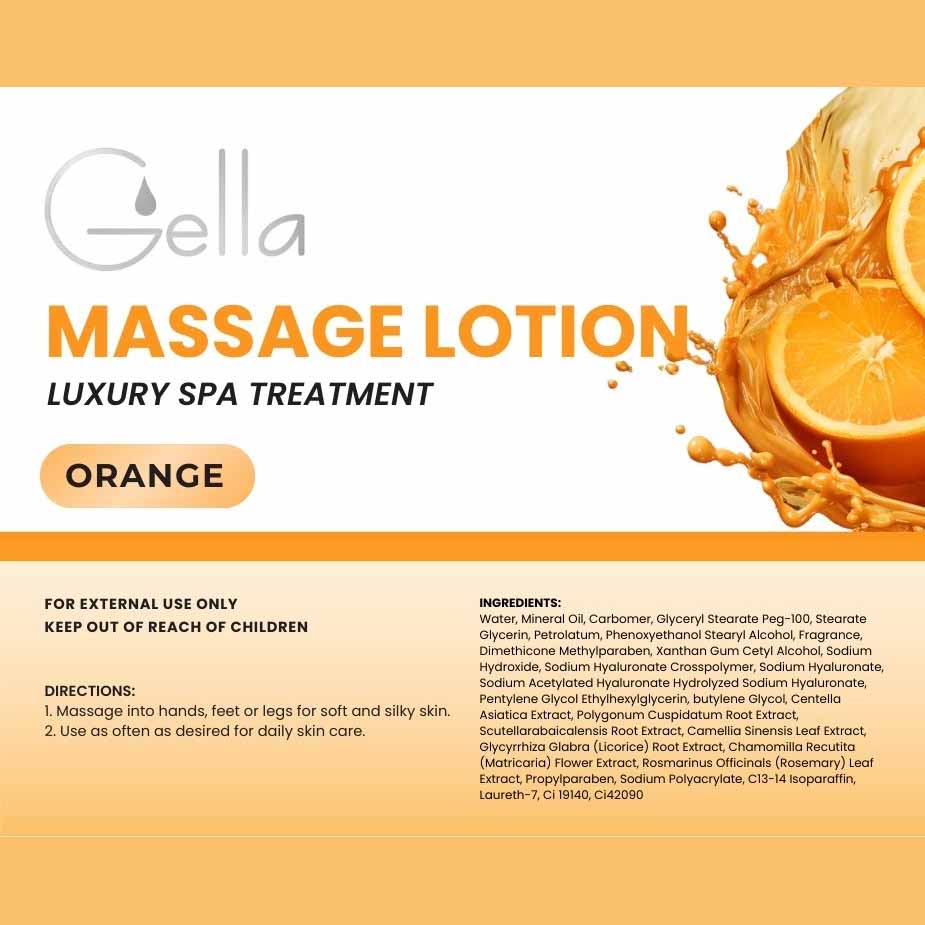 Massage Lotion - Orange 3.78L (1gal)