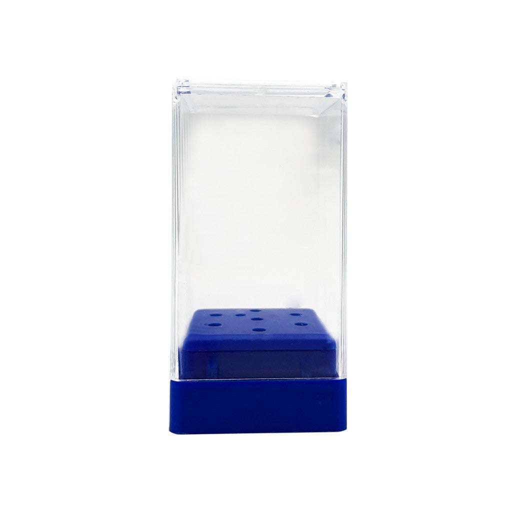 Drill Bit Holder Mini Blue 7 Bits Diamond Nail Supplies