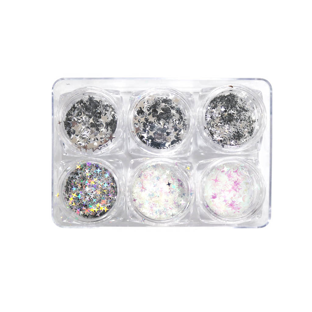 Glitter Star Set Diamond Nail Supplies