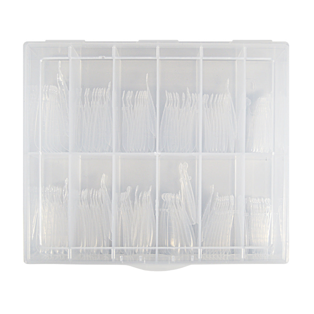 Dual Form Tips - Stiletto #0-11 120pc
