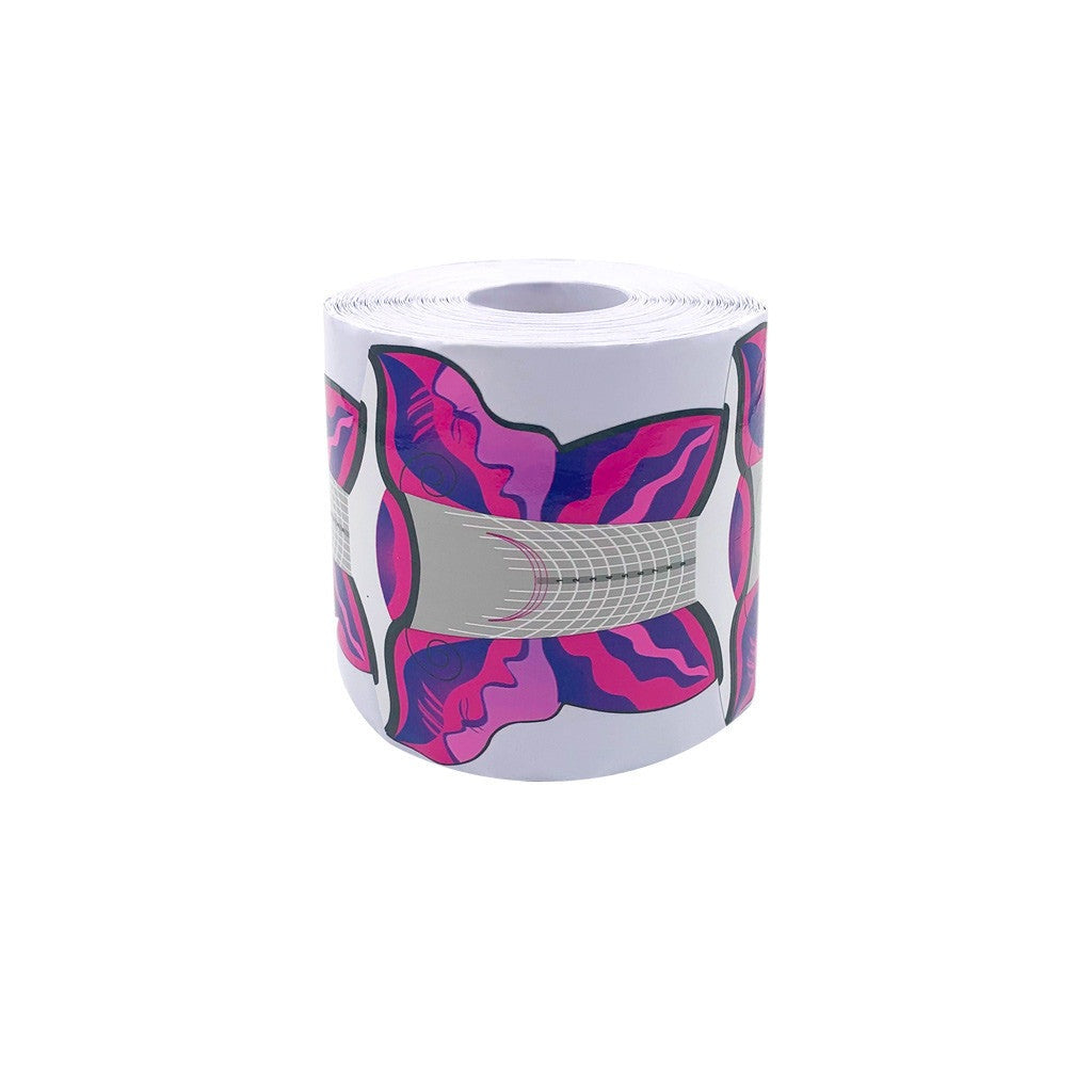 Nail Forms - 003 Butterfly Purple x 300 Diamond Nail Supplies