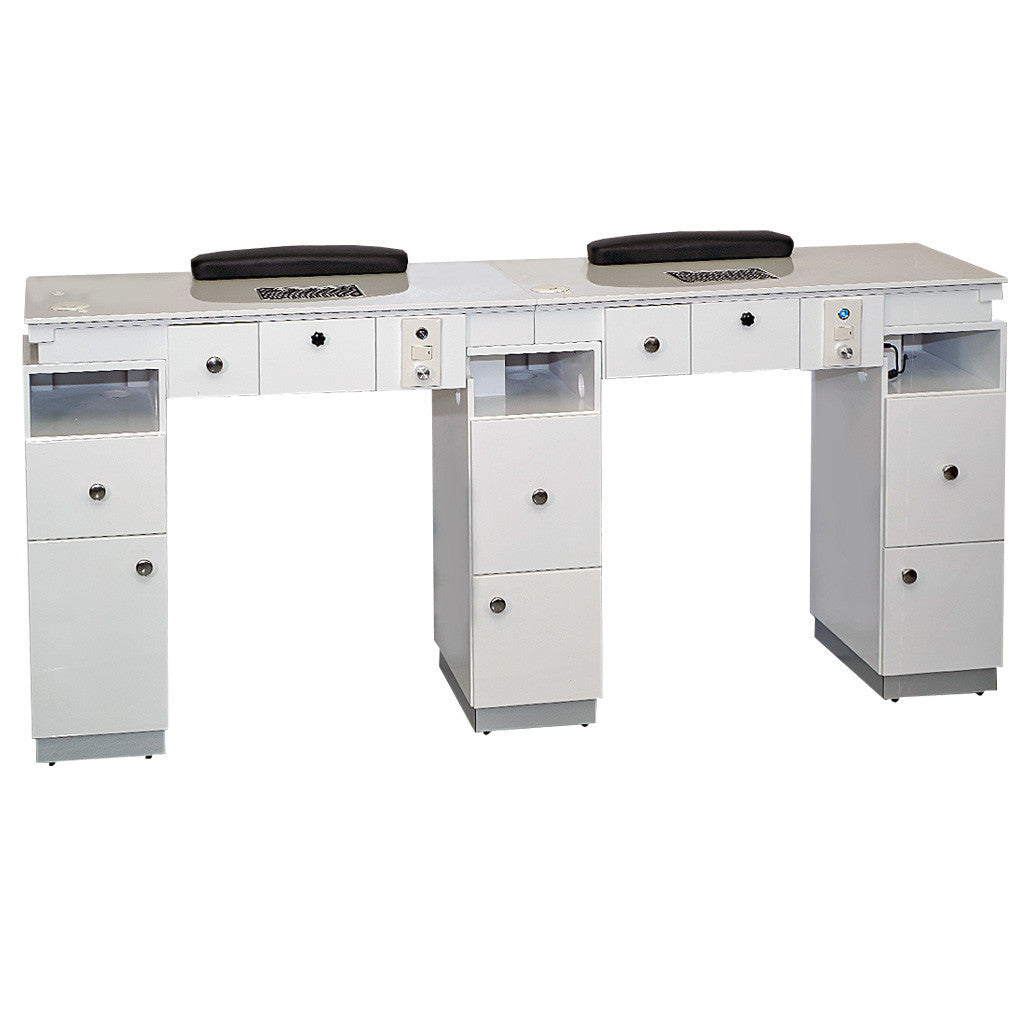 Nail Table Deluxe Double Diamond Nail Supplies