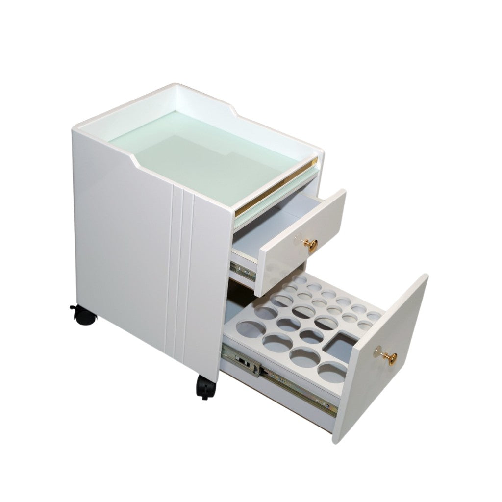 Buy DNS Pedicure Trolley ACDSI Midas White Gold Diamond Nail