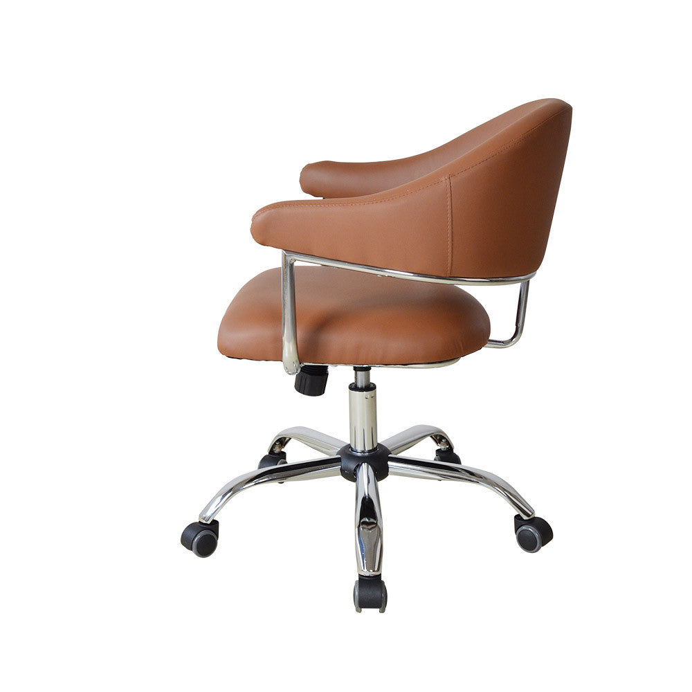 Premium Customer Chair - GY2110 Cappuccino Diamond Nail Supplies
