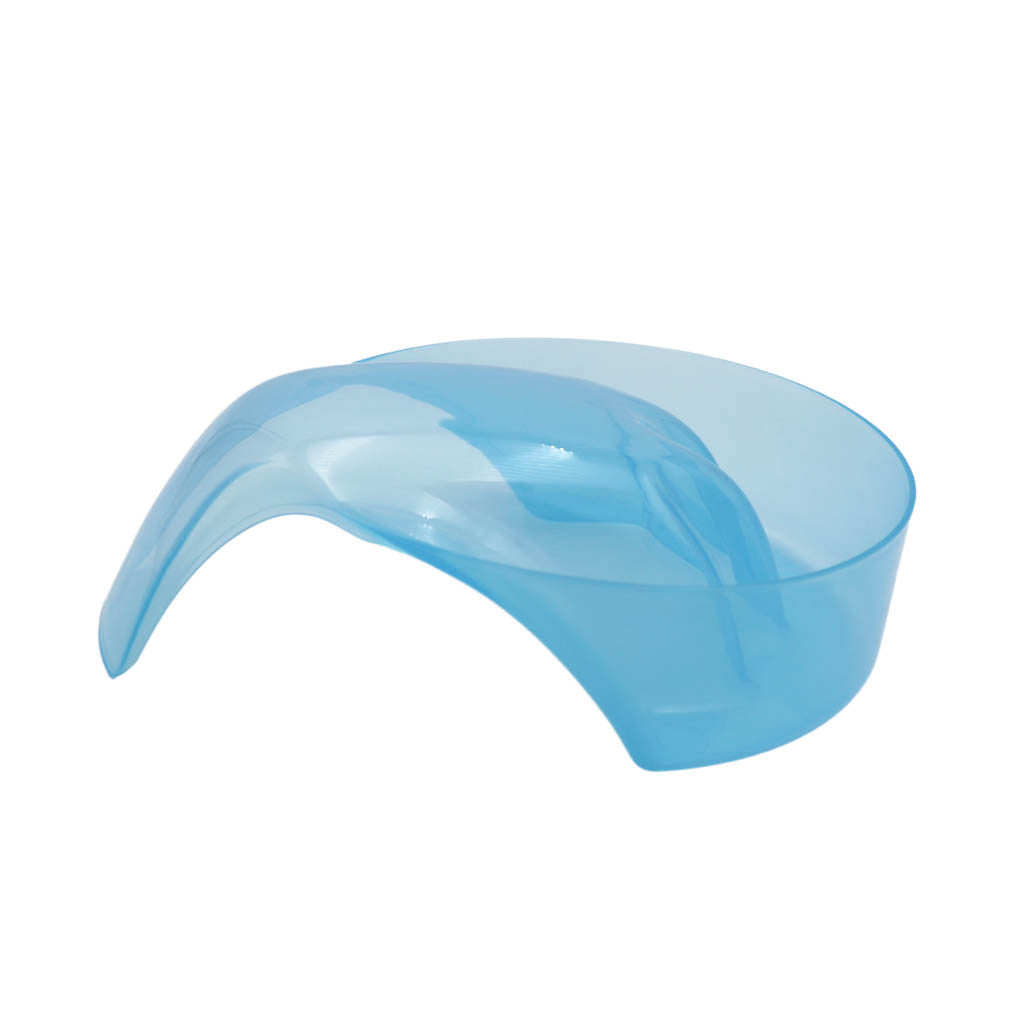 Soak Off Manicure Bowl with Handle Clear Blue Diamond Nail Supplies