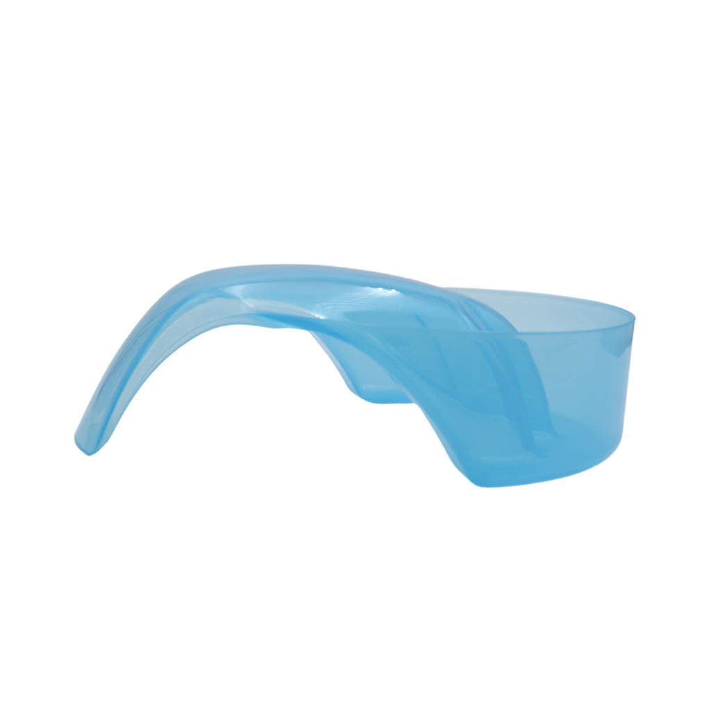 Soak Off Manicure Bowl with Handle Clear Blue Diamond Nail Supplies