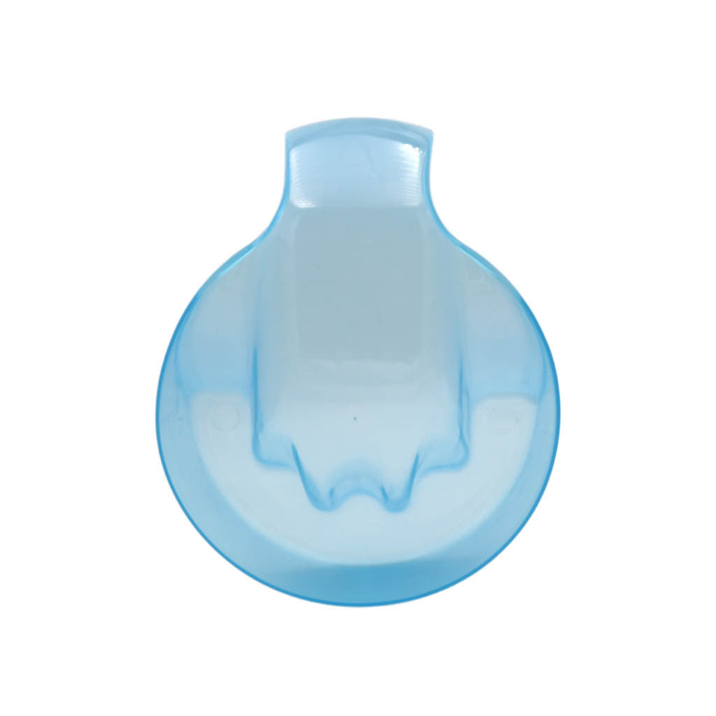 Soak Off Manicure Bowl with Handle Clear Blue Diamond Nail Supplies