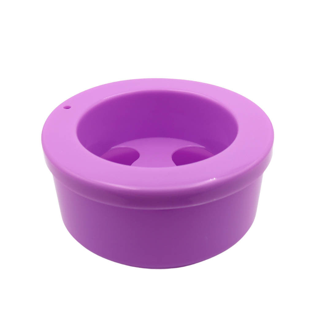 Soak Off Round Removal Bowl Purple Diamond Nail Supplies
