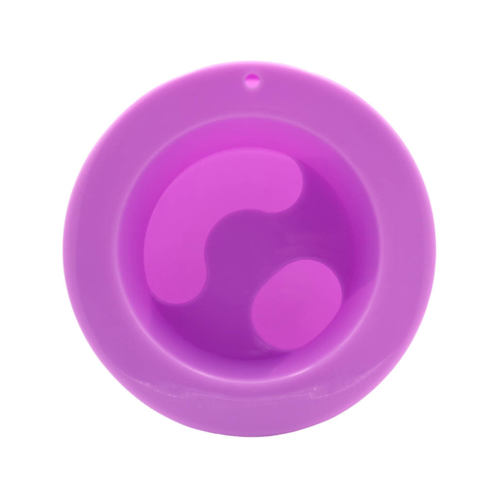 Soak Off Round Removal Bowl Purple Diamond Nail Supplies