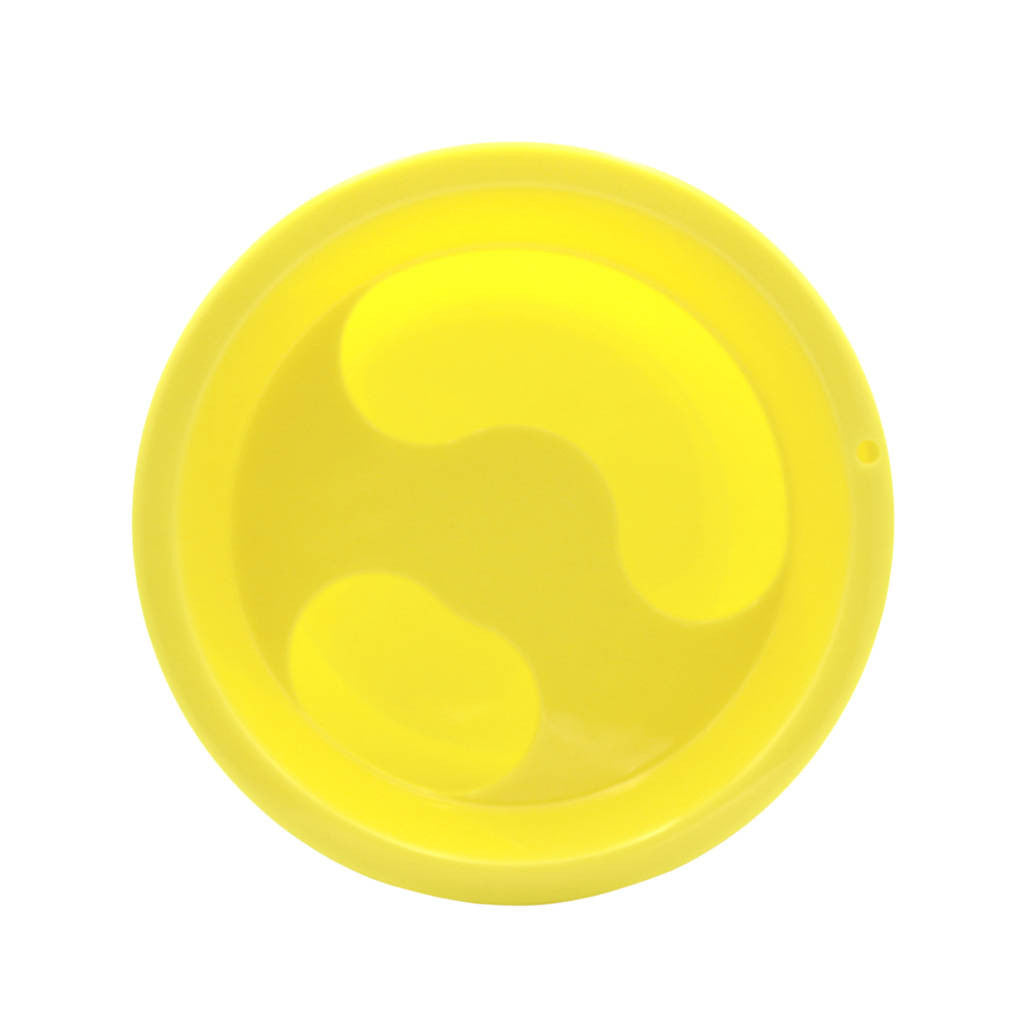 Soak Off Round Removal Bowl Yellow Diamond Nail Supplies