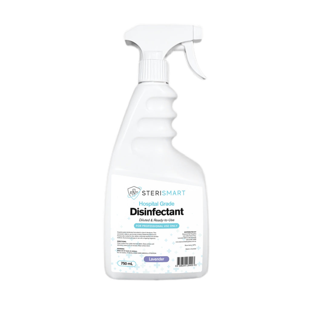 Hospital Grade Disinfectant - Pre Diluted Spray Lavender 750ml