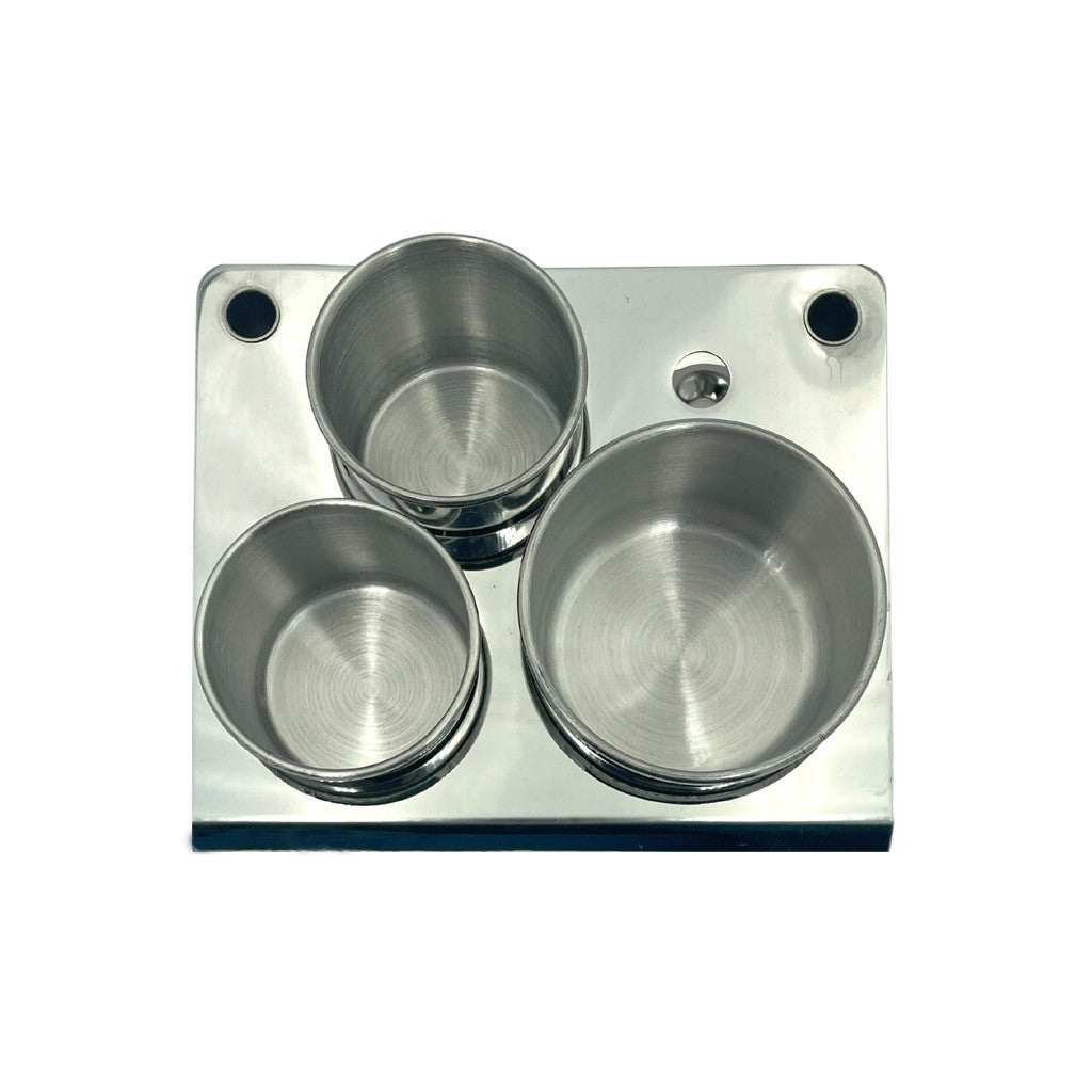 Sterilizer Jar Triple Diamond Nail Supplies