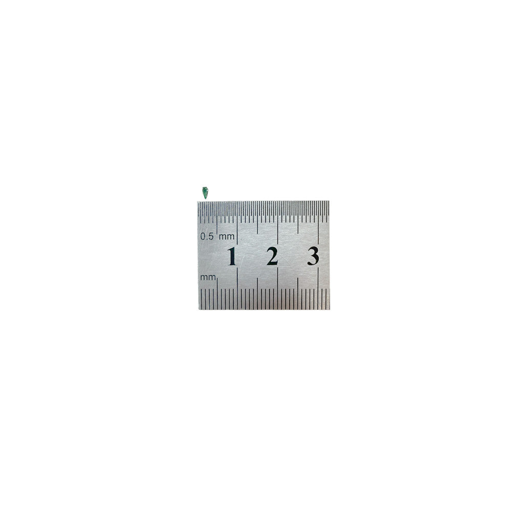 Rhinestone Tear Drop Dark Green Diamond Nail Supplies