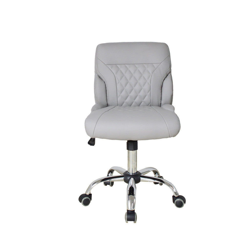 Technician Chair - GY2133 Grey Diamond Nail Supplies