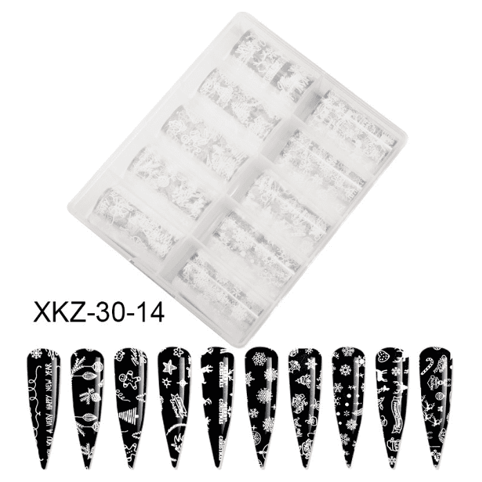 Transfer Foil Set - Christmas 30-14 Diamond Nail Supplies