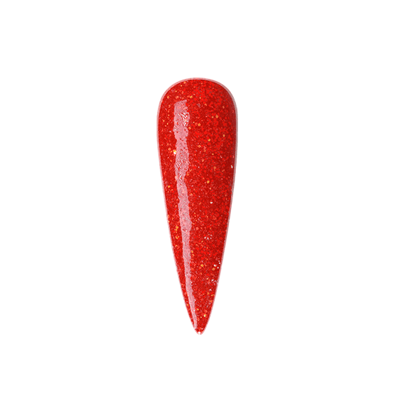 Dip/Acrylic Powder - P211 Bright Red Sprinkles Diamond Nail Supplies