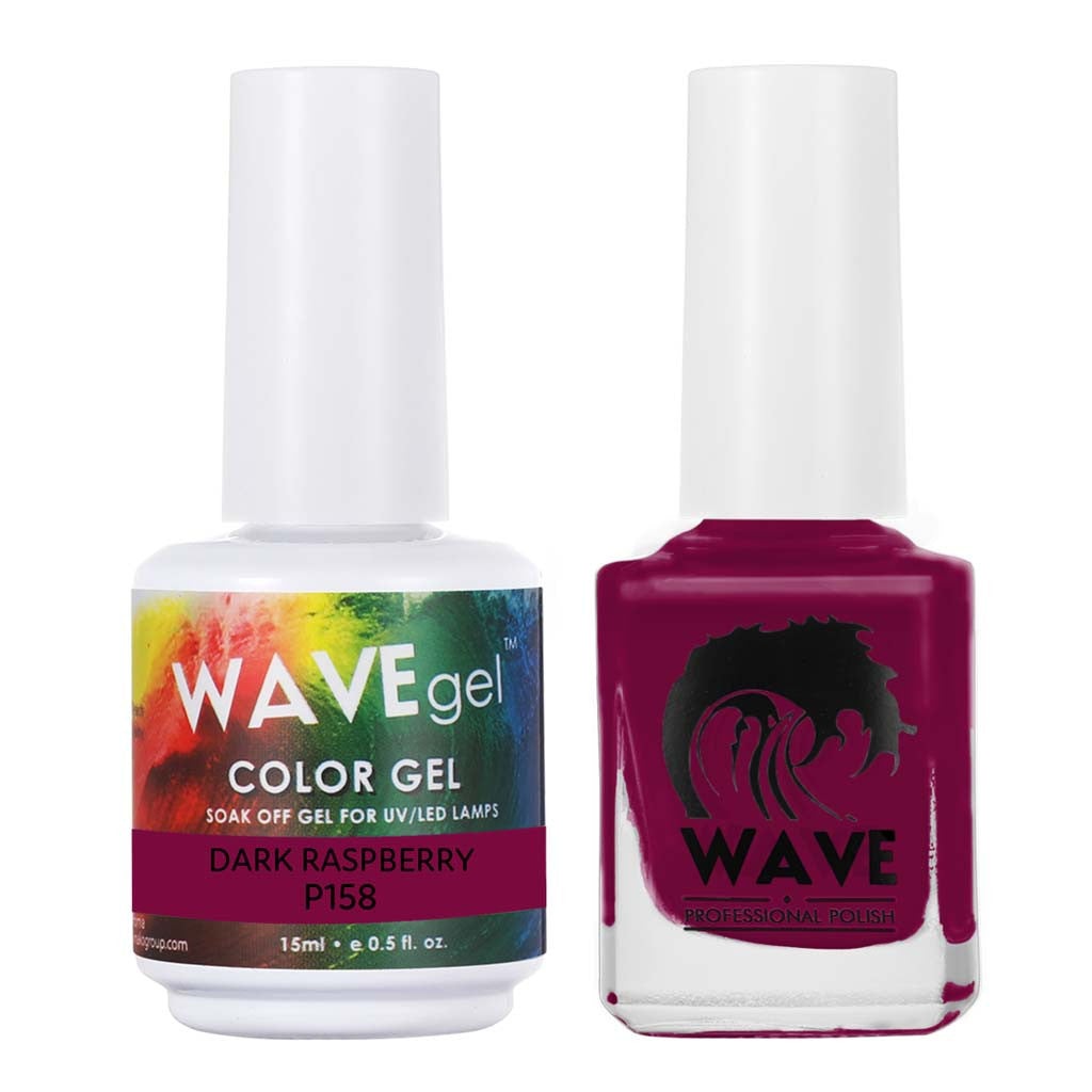 Matching - P158 Dark Rasberry Diamond Nail Supplies