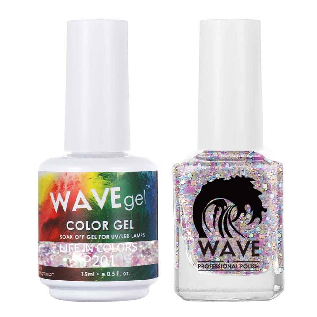 Matching - P201 Life In Colors Diamond Nail Supplies