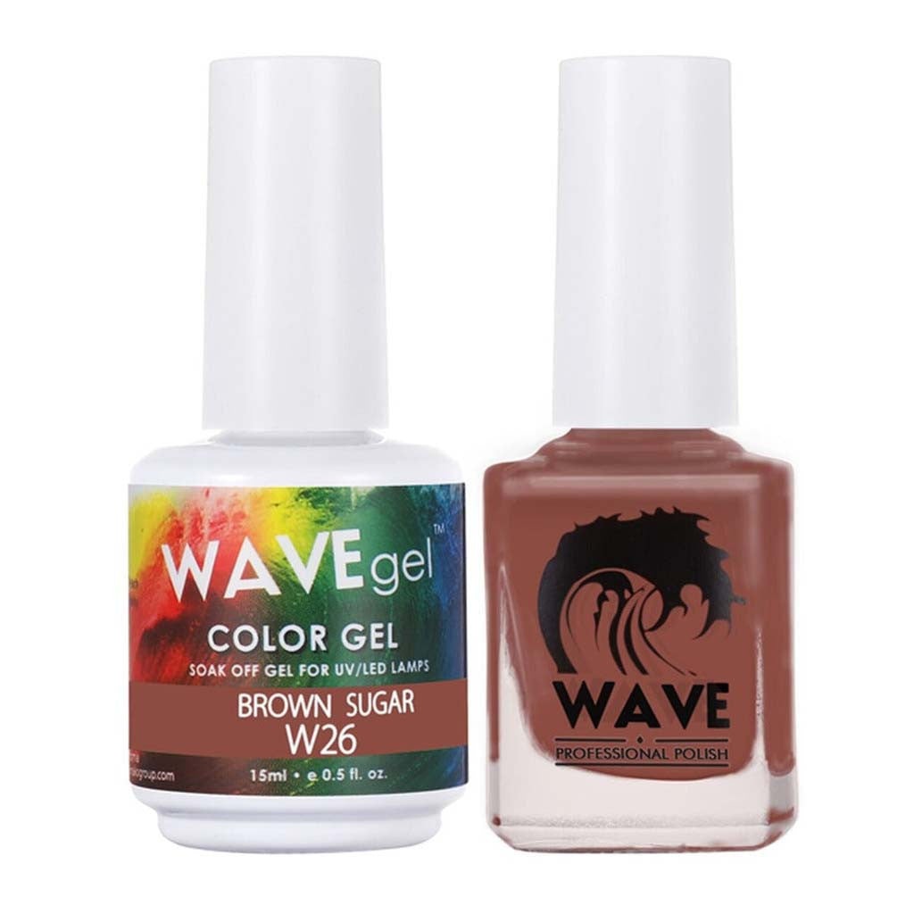 Matching - W26 Brown Sugar Diamond Nail Supplies