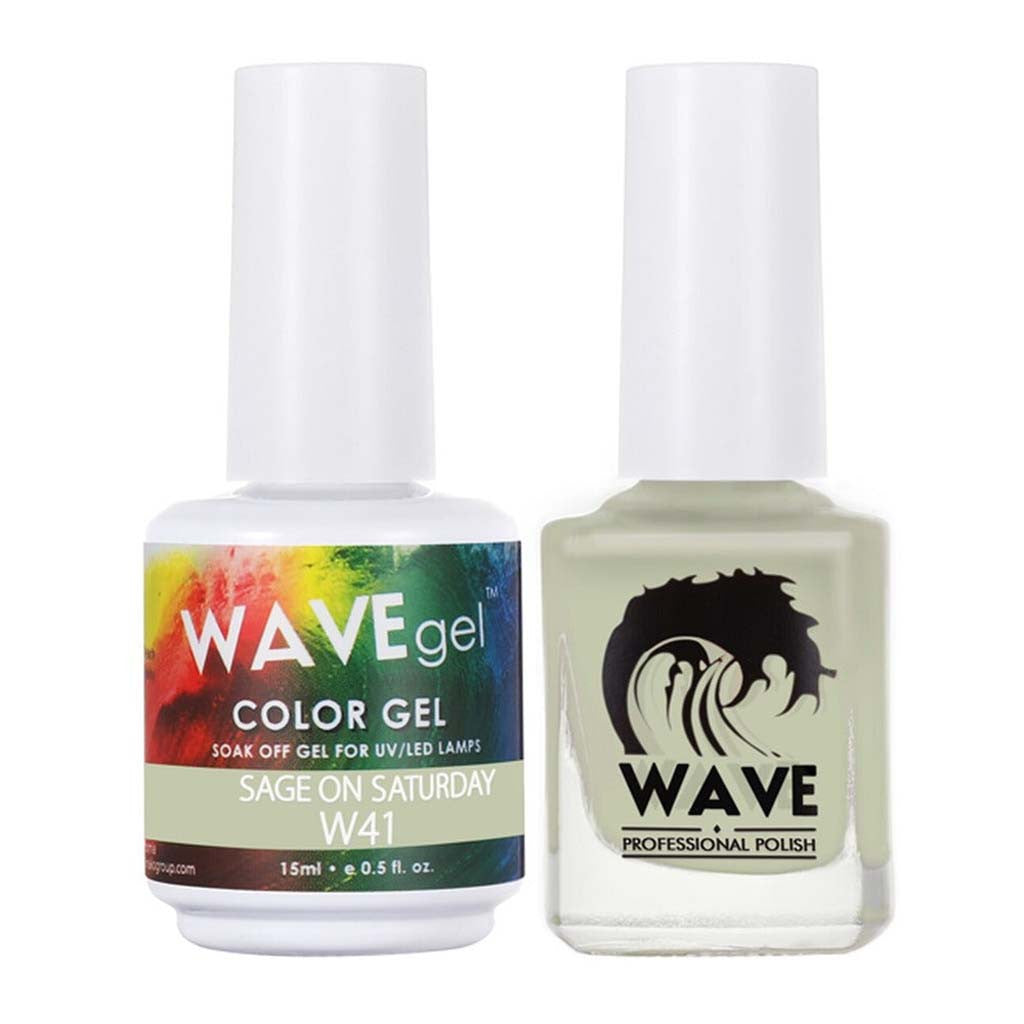 Matching - W41 Sage on Saturday Diamond Nail Supplies