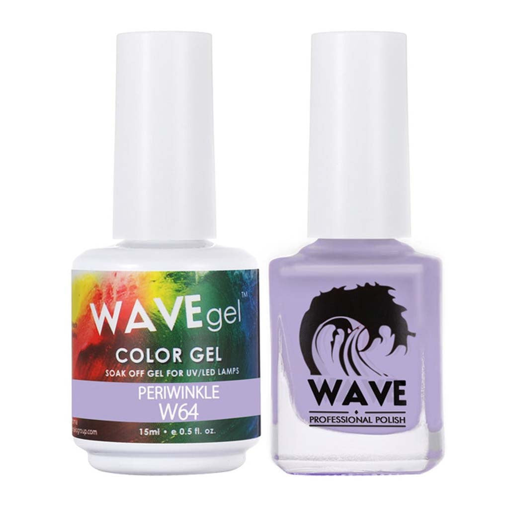 Matching - W64 Periwinkle Diamond Nail Supplies
