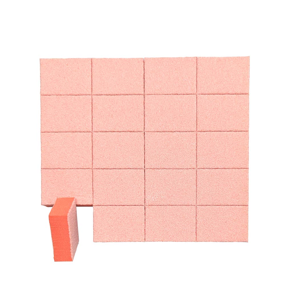 Buffer - Mini 2 Way Orange & White 20pc