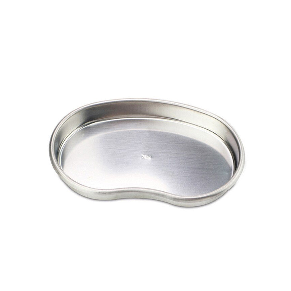 Kidney Shaped Stainless Steel Dish Small Diamond Nail Supplies