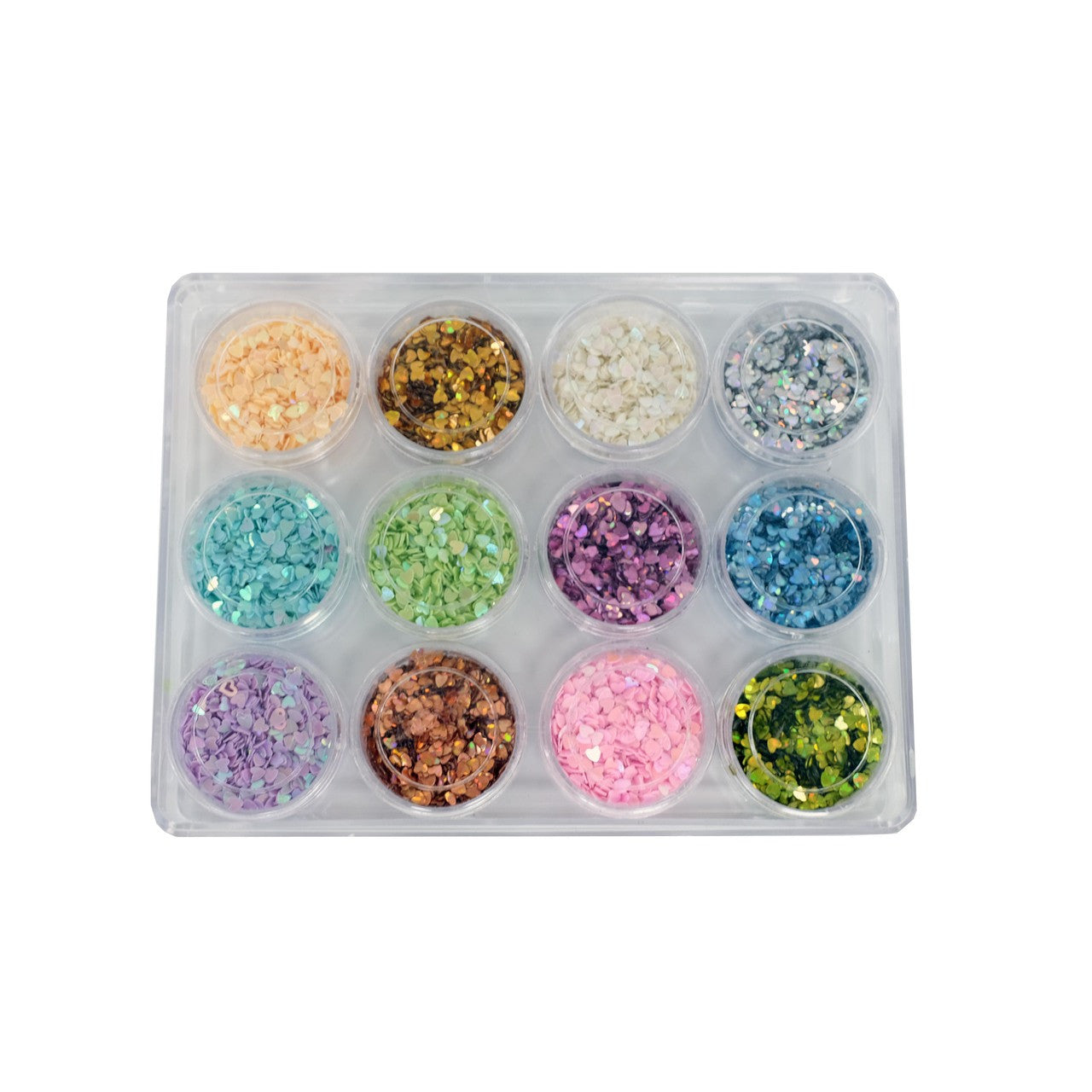 Glitter Pack #1 - Hearts Diamond Nail Supplies