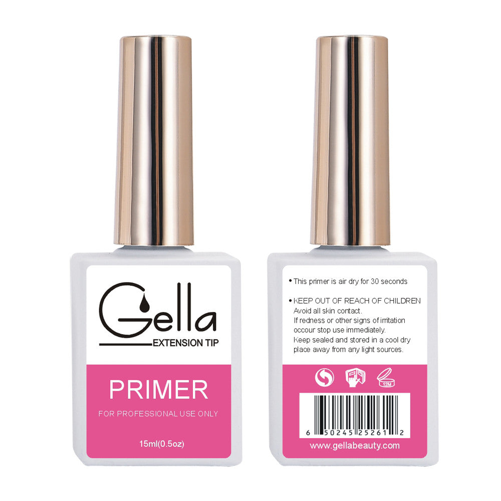 Gella Extension Tip Kit + Studio Lamp Long Coffin Diamond Nail Supplies